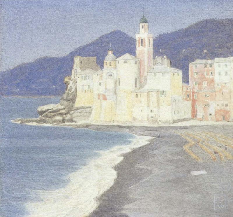 Joseph E.Southall Camogli china oil painting image